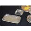 Image 8 : COLLECTION OF REED & BARTON ELECTROPLATED SERVER, GRAVY BOWL & TRAY, SQUARE SERVING DISH, ROAST SERV