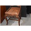 Image 2 : CHINESE HARDWOOD CHAIR W/BAMBOO MOTIF