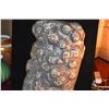 Image 2 : JAPANESE SUISEKI FLOWER STONE SCHOLAR ROCK ON STAND (20" X 11")