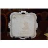 Image 3 : MEISSEN PORCELAIN TRAY, FLORAL MOTIF (DOES NOT INCLUDE STAND)