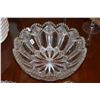 Image 2 : ETCHED CRYSTAL & GLASS BOWLS (3 PCS)