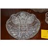 Image 3 : ETCHED CRYSTAL & GLASS BOWLS (3 PCS)