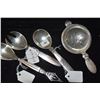 Image 2 : 0.830 FINE SILVER SPOON, ASSAY MASTER: CHRISTIAN F. HESSE, DENMARK, 1926, STERLING SPOON & FORK, CAC