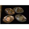 Image 2 : ART DECO STERLING SILVER ASHTRAYS, INTERNATIONAL SILVER CO., MERIDEN, CONNECTICUT (125 G)