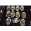 Image 2 : STERLING SILVER NUT BOWLS, KING ALBERT PATTERN, GORHAM CORP., PROVIDENCE R.I. (3 5/8") (242 G) (11 P