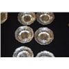 Image 2 : STERLING SILVER CANDY DISHES W/SERPENTINE RIM & DECORATIVE BORDER, GORHAM CORPORATION (3 1/4") (142 