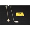 Image 1 : STERLING SILVER MARTINI STIRRERS (132 G) (2 PCS)