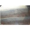 Image 2 : 11 1/2" STERLING SILVER TRAY, MONOGRAMED "1809 T 1914" (432 G) (DOES NOT INCLUDE STAND)