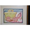 Image 2 : FRAMED JEAN CHARLOT PRINT (12 3/4" X 10 1/2")