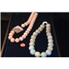 Image 1 : NATURAL STONE BEAD NECKLACES (2 PCS)