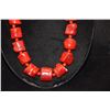 Image 2 : RED CORAL NECKLACE