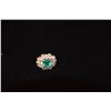Image 2 : PLATINUM EMERALD & DIAMOND RING, EMERALD CUT (1.04 CT) & ROUND BRILLIANT DIAMONDS (2.29 CTW,  G-H CO