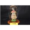 Image 1 : HULA KNODDER IN DOMED GLASS DISPLAY CASE
