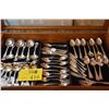 Image 1 : COLLECTION OF ASSORTED STERLING SILVER FLATWARE (1,249 G) (54 PCS)