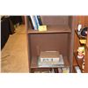 Image 1 : WOOD BOOKCASE W/5 SHELVES (80" X 24" X 12 1/2")