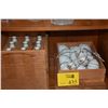 Image 1 : SAKE BOTTLES & CUPS W/FITTED CASE