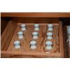 Image 3 : SAKE BOTTLES & CUPS W/FITTED CASE