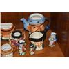 Image 2 : COLLECTION OF TOBY MUGS, MADE IN OCCUPIED JAPAN (15 PCS)