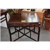 Image 1 : ANTIQUE BLACKWOOD CHINESE MAHJONG TABLE, DECO INSPIRED