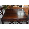 Image 2 : ANTIQUE BLACKWOOD CHINESE MAHJONG TABLE, DECO INSPIRED