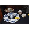 Image 1 : ASIAN PORCELAIN POTS, SWEET MEAT DISHES, CHINESE GINGER JAR & BOWL (10 PCS)
