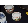 Image 3 : ASIAN PORCELAIN POTS, SWEET MEAT DISHES, CHINESE GINGER JAR & BOWL (10 PCS)