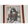 Image 2 : KOA FRAMED COLOR LITHOGRAPH, HULA GIRL (23 1/2" X 28")