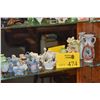 Image 1 : COLLECTION OF MINIATURE VASES, MADE IN OCCUPIED JAPAN (12 PCS)