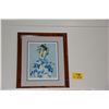 Image 1 : KOA FRAMED LITHOGRAPH, "SUMMER BREEZE"; SIGNED, 467/500 (24 1/2" X 25 3/4")
