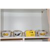 Image 1 : ROYAL WORCESTER FLAMEPROOF PORCELAIN COVERED CASSEROLES (12 PCS)