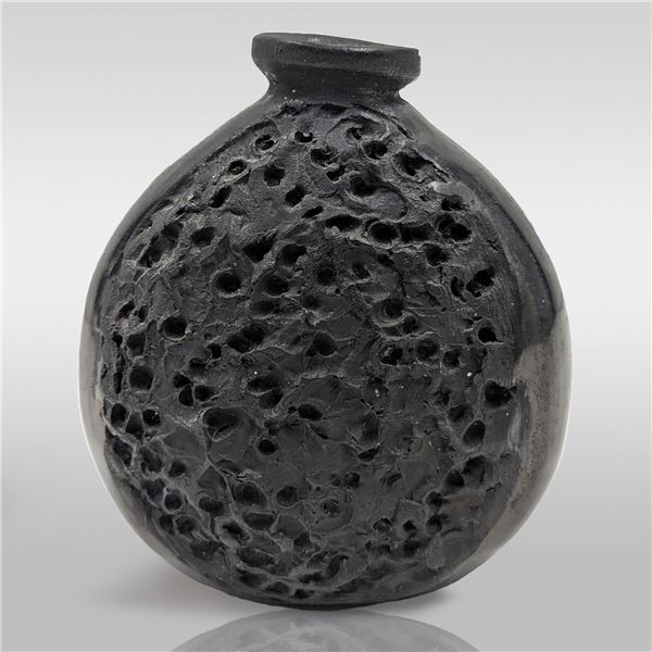 Signed Dona Rosa (Mexican, 1900-1980) Barro Negro Pottery Jar