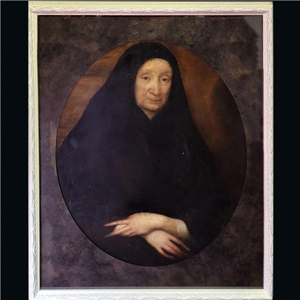 Early 17th Century Portrait of Elizabeth Cromwell, Mother of Oliver Cromwell