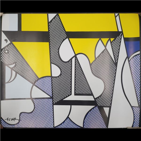 Roy Litchenstein Hand Signed Print