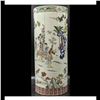 Image 3 : Large 19th Century Chinese Famille Rose Porcelain Vase With Figures