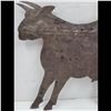 Image 2 : Antique Tin Cow Weather Vane Wall Decor