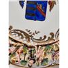 Image 13 : Set Of 3 Hand Painted Armorial Capodimonte Plates 19th Century