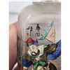 Image 7 : Lot Of 4 Inside Painted Chinese Snuff Bottles, 2 Large Ones With Calligraphy