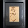 Image 4 : Lot Of 4 Unsigned Charcoal Gesture Figure Drawings