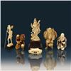 Image 1 : A large Grouping Of Japanese Figures 19th Century Some Are Signed Various Sizes (6)