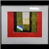 Image 1 : American Jon Henry Signed And Framed Original Acrylic On Board "Spaggs Series #2" 1987