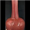 Image 4 : Chinese Qing Style Red Glazed Porcelain Plum Vase With Six Character Mark