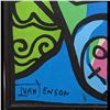 Image 2 : Signed Ivan Jenson 20th Century Acrylic On Board Abstract Portrait Painting