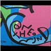 Image 3 : Signed Ivan Jenson 20th Century Acrylic On Board Abstract Portrait Painting