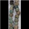 Image 2 : A Large String Of Blue Faience And Hand Crafted Glass Beads, Likely Egyptian
