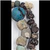 Image 6 : A Large String Of Blue Faience And Hand Crafted Glass Beads, Likely Egyptian