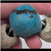 Image 9 : A Large String Of Blue Faience And Hand Crafted Glass Beads, Likely Egyptian