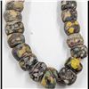 Image 13 : A Large String Of West African Venetian Glass "End-of-Day" Beads, 54 Beads Total
