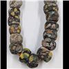 Image 5 : A Large String Of West African Venetian Glass "End-of-Day" Beads, 54 Beads Total