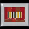 Image 1 : American Jon Henry Signed And Framed Original Acrylic On Board "Spags Series #6" 1987