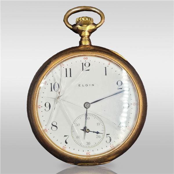 14k Gold Filled Elgin Pocket Watch